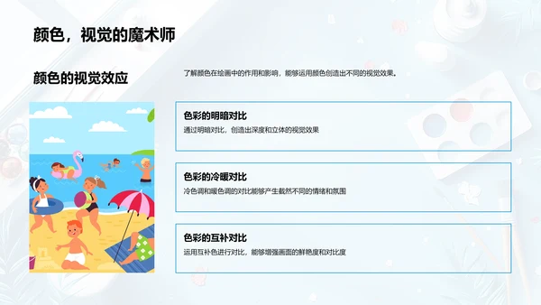 美术基础课程PPT模板