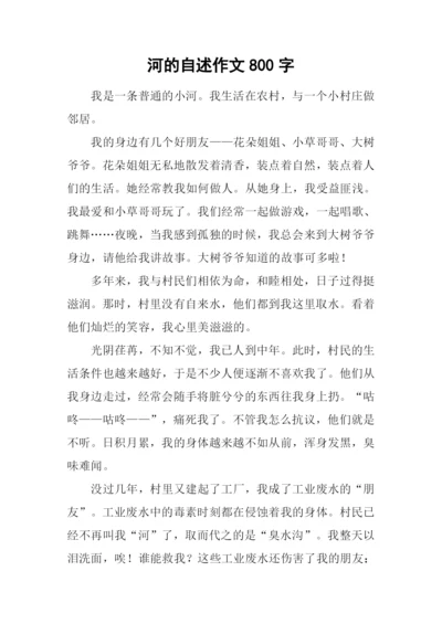 河的自述作文800字.docx