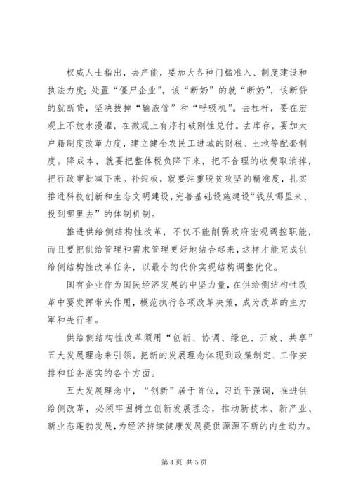 供给侧改革三个得分要点 (5).docx