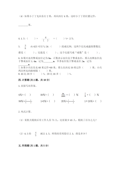 小学六年级下册数学期末卷附参考答案【考试直接用】.docx