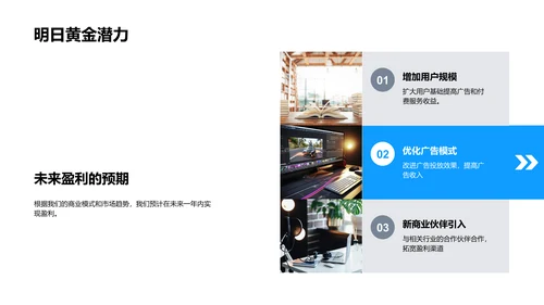 新媒体商业计划PPT模板
