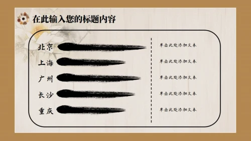 中国风传统中医药通用PPT模板