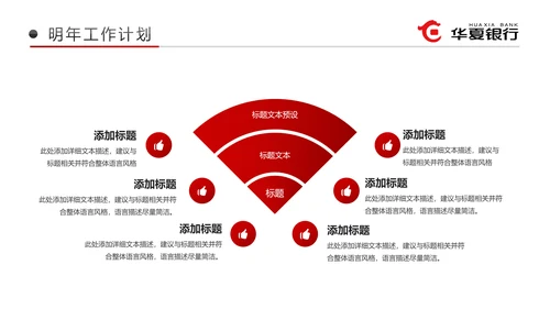 红色华夏银行金融理财工作总结汇报PPT