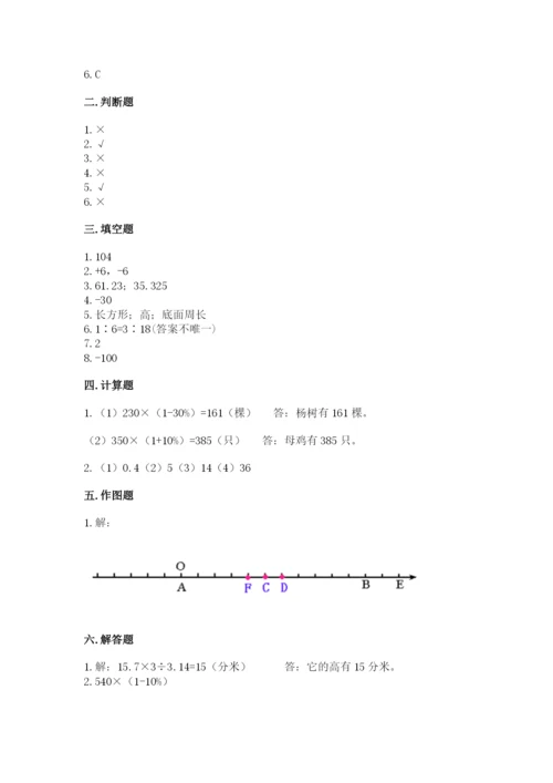 广西小升初数学期末测试卷及一套完整答案.docx