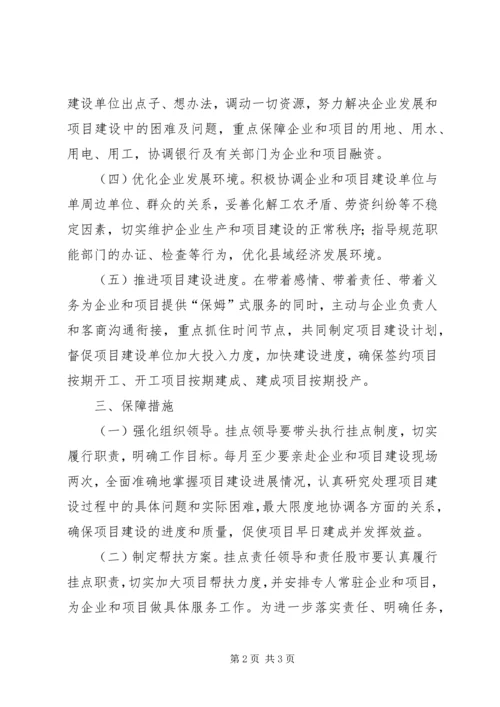 重点技术改造挂点责任制实施方案.docx