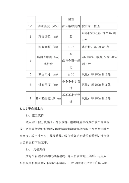 截水沟综合施工专项专题方案DOC.docx