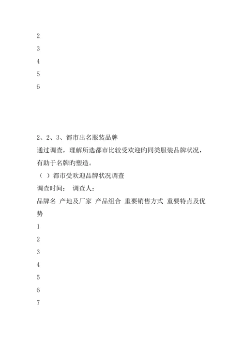 服装专卖店开店标准手册(2).docx