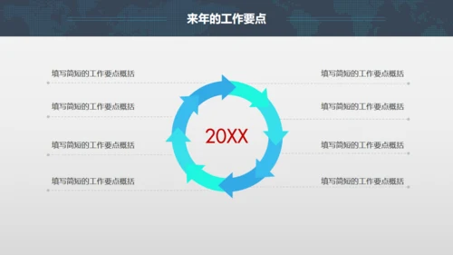 全球版图工答总结计划通用PPT模板