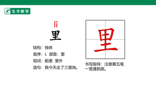 2.小小的船 生字动画课件