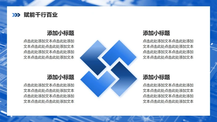 蓝色简约风课题汇报项目总结汇报PPT模板