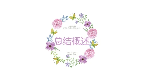 水彩风公司产品介绍宣传通用PPT动态模板