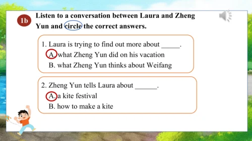 Unit5 Section B1a-1e课件【人教（2024秋）九全英语Unit 5 What ar