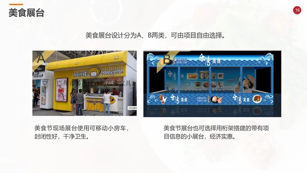 天南地北美食节活动策划方案PPT模板