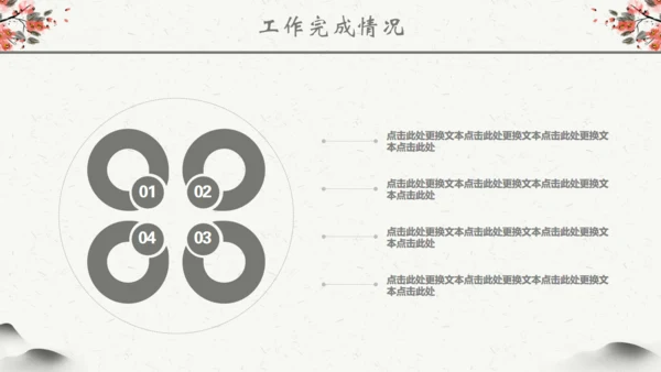 中国风年度总结工作计划汇报通用PPT模板