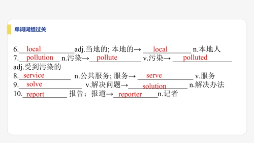 Module 9 Population期末模块复习课件-外研版八年级上册