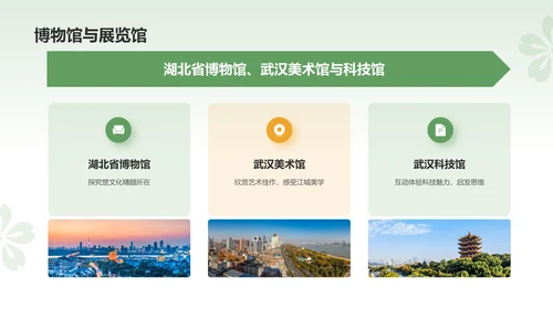 绿色扁平风旅游出行计划旅游攻略PPT模板