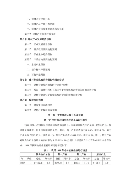 中国建材行业研究报告