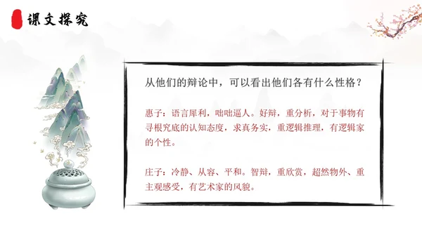 庄子与惠子游于濠梁之上2语文课件