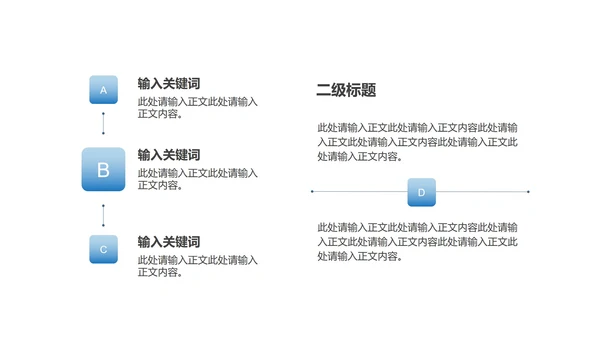 白色扁平风商务职场工作总结汇报PPT模板