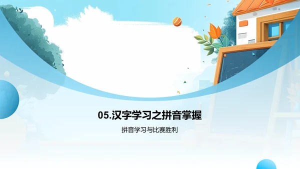 拼音知识掌握PPT模板