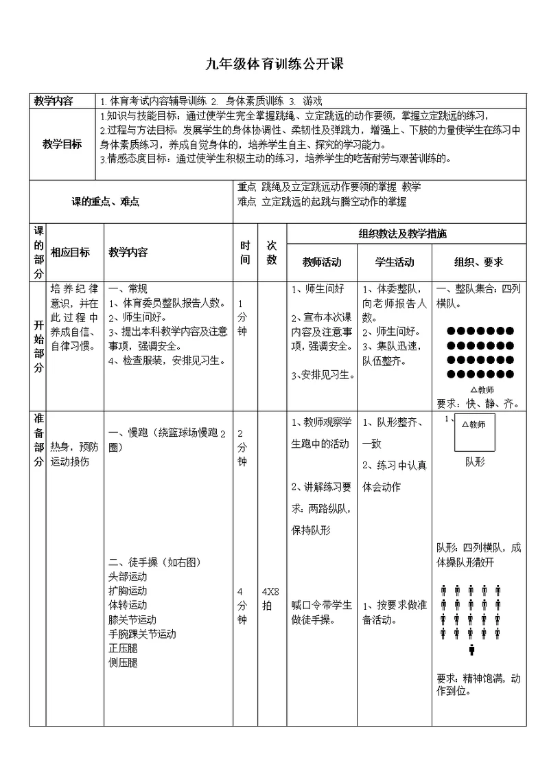 立定跳远教案(共4页)