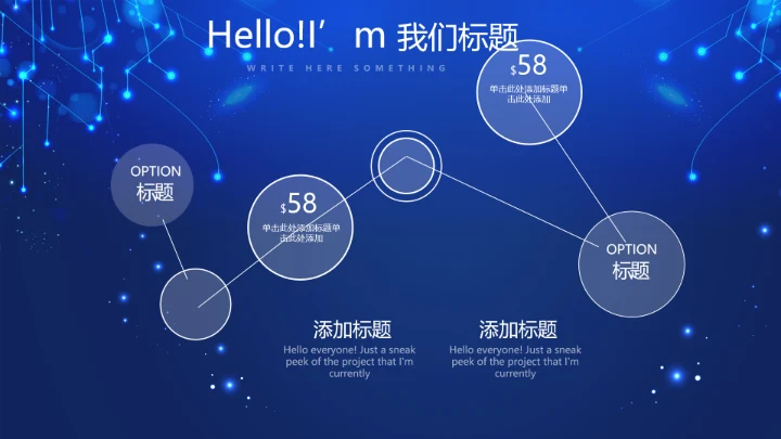 蓝色科技感新起航筑梦未来年终工作总结汇报PPT动态模板