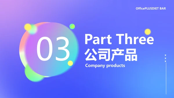 蓝色渐变风餐厅酒吧商业计划书PPT套装