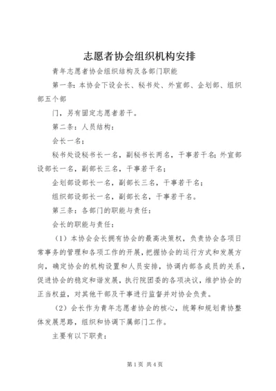 志愿者协会组织机构安排 (2).docx