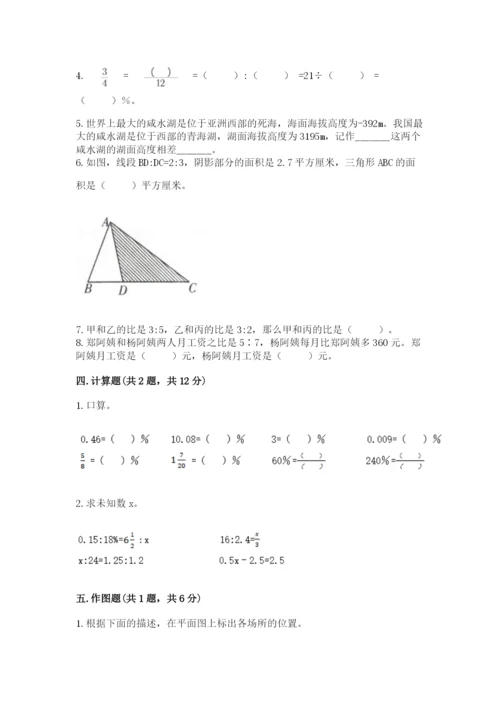 六年级下册数学期末测试卷精品（名校卷）.docx
