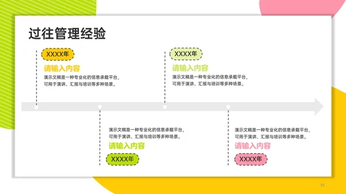 多巴胺配色自我介绍班委竞选PPT模版