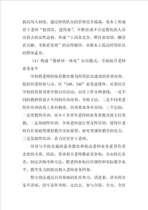 学校师资队伍建设工作总结范文精选3篇