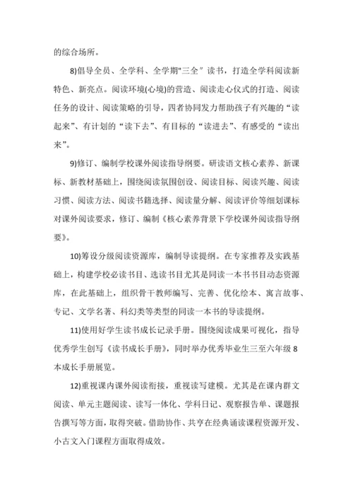 推进学校课外阅读工作22条策略.docx