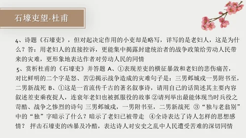 初中古诗词赏析PPT教学课件