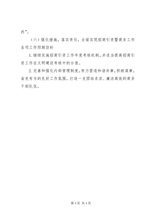 商务局贯彻县委经济工作会议精神情况汇报 (2).docx