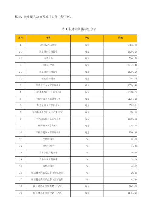 楔形汽车可研报告模板.docx