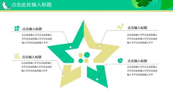 喵星人宠物主题通用PPT模板
