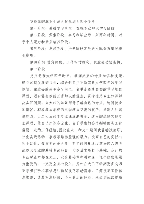 高中职业生涯规划书.docx