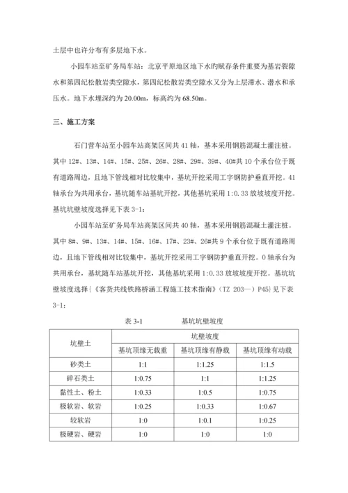 基坑开挖综合施工专题方案自然放坡.docx