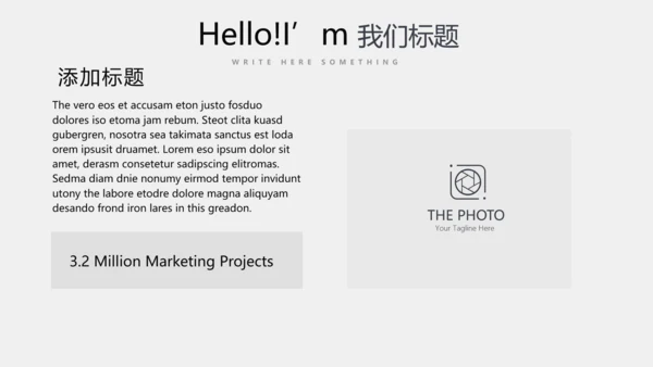 灰色公司产品介绍宣传通用PPT动态模板
