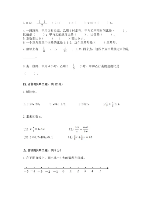 人教版六年级下册数学期末测试卷（预热题）word版.docx