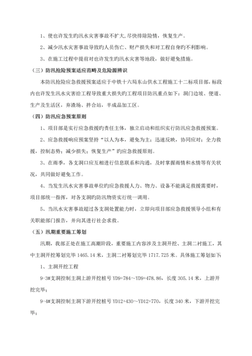 度汛专题方案.docx