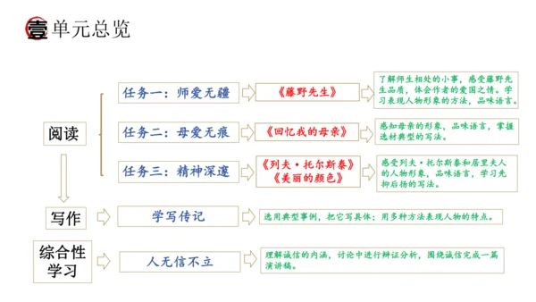 统编版语文八年级上册期末复习课件（第二单元）