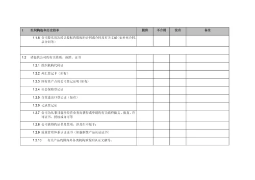 并购专项项目法律尽职详细调查清单.docx