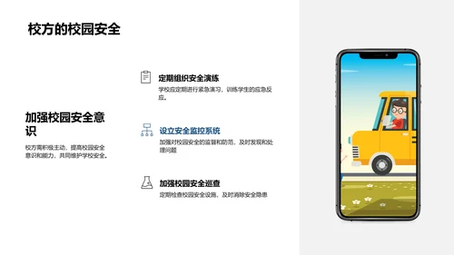 校园安全应知应会PPT模板