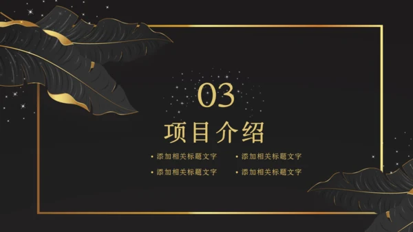 金叶子创业融资计划书商业通用PPT模板