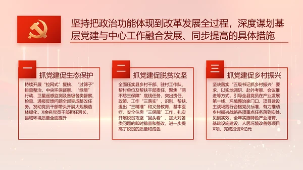 党建党支部年终工作总结汇报PPT党课