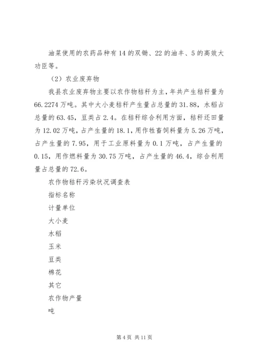 农村生态环境调研发言材料_1.docx