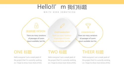 橙色创意城市剪影工作总结动态PPT