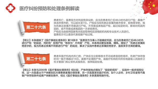 医疗纠纷预防和处理条例学习解读医生PPT