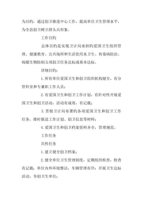 卫计局创建省级卫生县城精细化常态化工作管理方案.docx